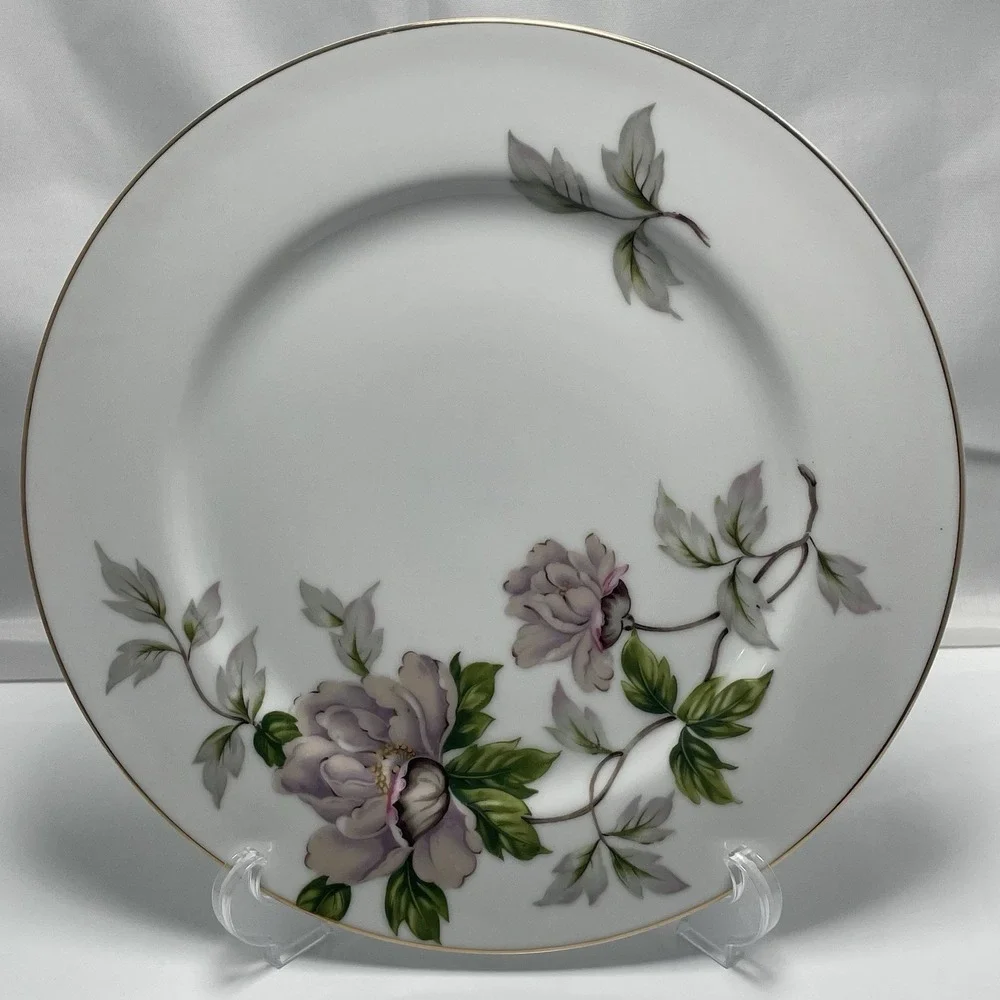 SEYEI‎ ( Say-Yay )Fine China Japan Peony Set Of 8 Large 10
